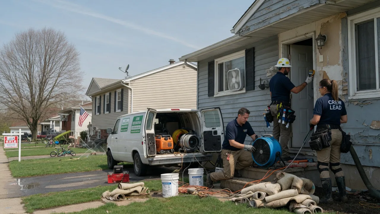 Flood Cleanup in Oswego, KS near me